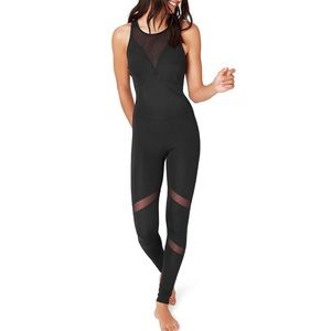 Sweaty Betty | Makarasana All-In-One Black Unitard